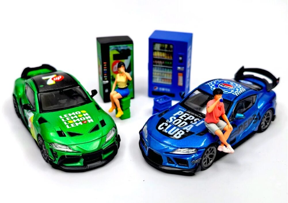Xcartoys DarwinPRO66GWBK SupraA90 Pepsi DarwinPRO66GNWB SupraA90-7UP BEIJING HEC - Image 12