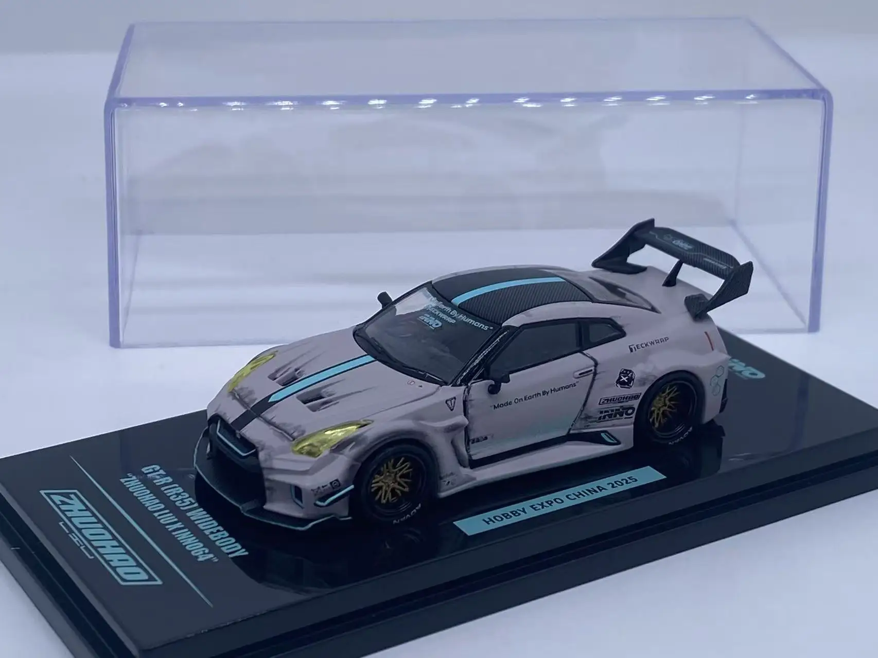 INNO Limited Edition - Widebody R35 INNO 1/64 Nissan GT-R R35 Widebody HEC 2025 - Image 3