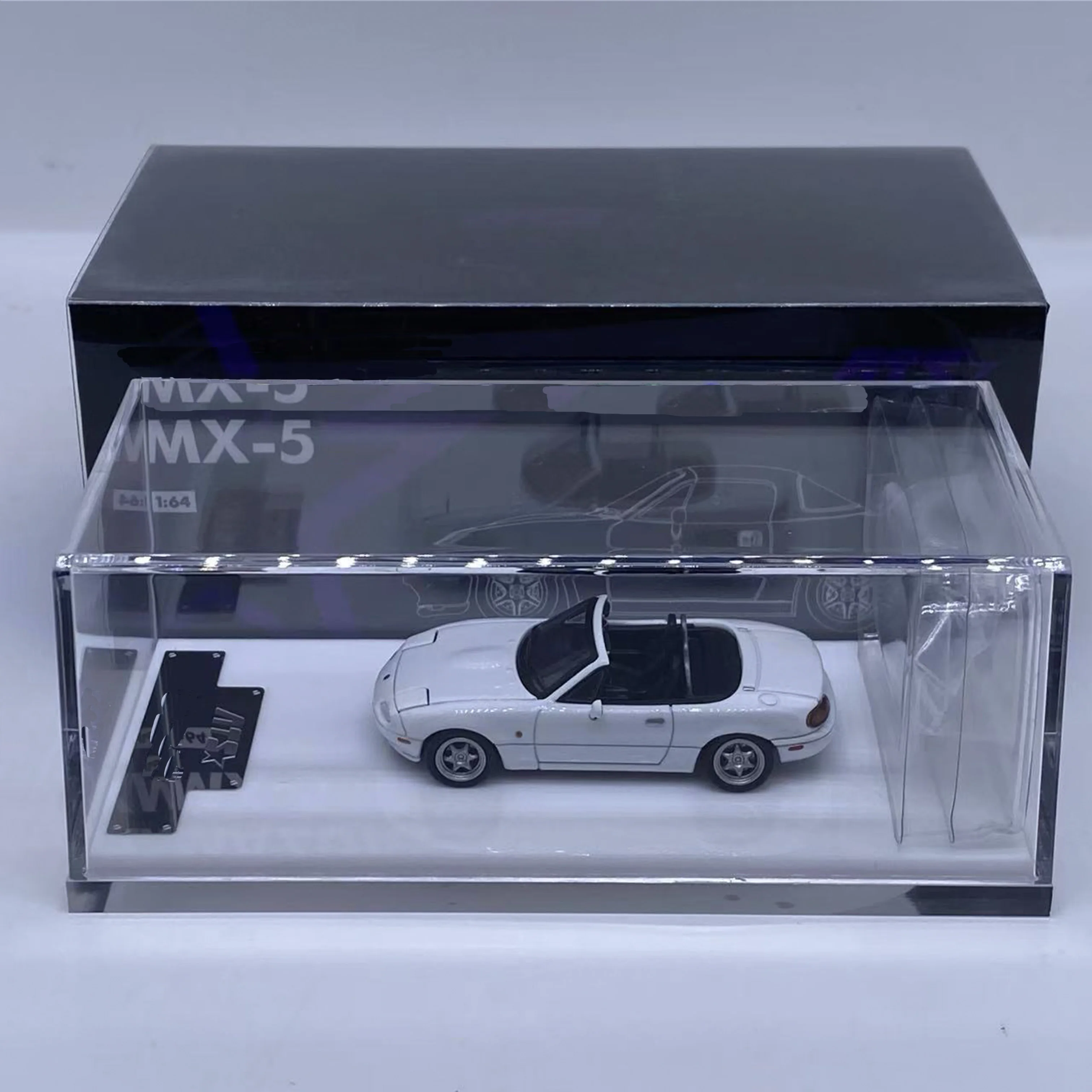 ATS Model 1:64 MX5 Diecast Alloy Toy Motor Vehicle Diecast Metal Model Gifts - Image 2