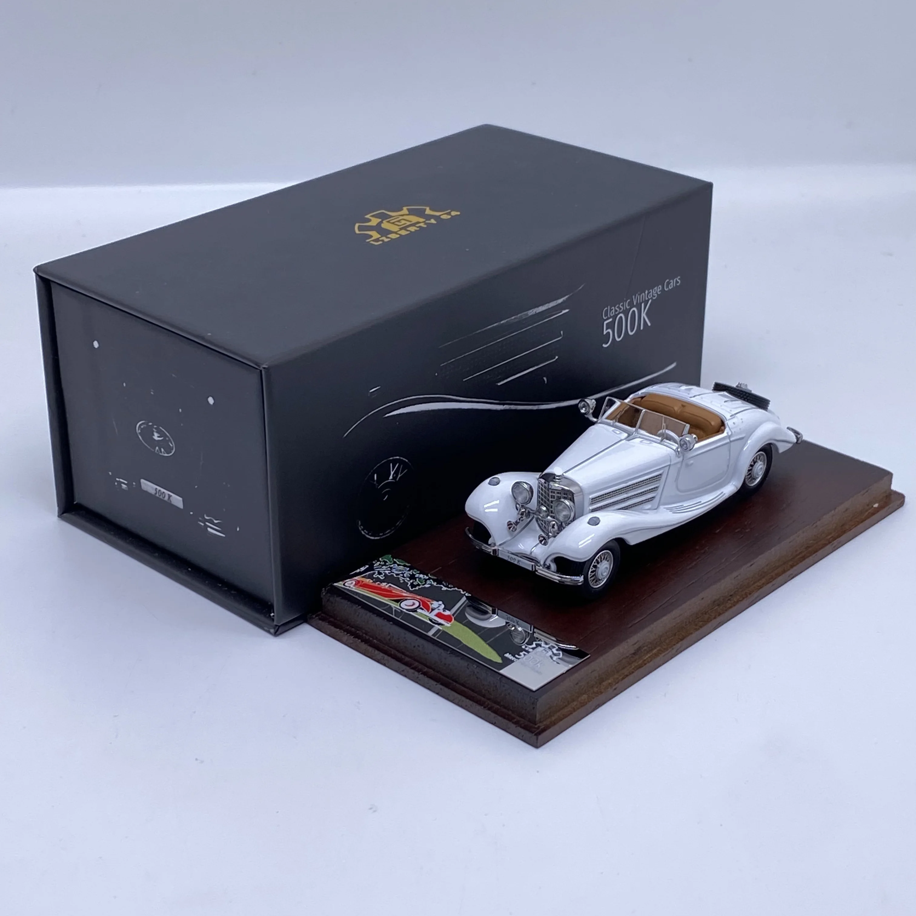 Liberty64 1:64 500K Convertible Vintage Classic Car Alloy Car Model