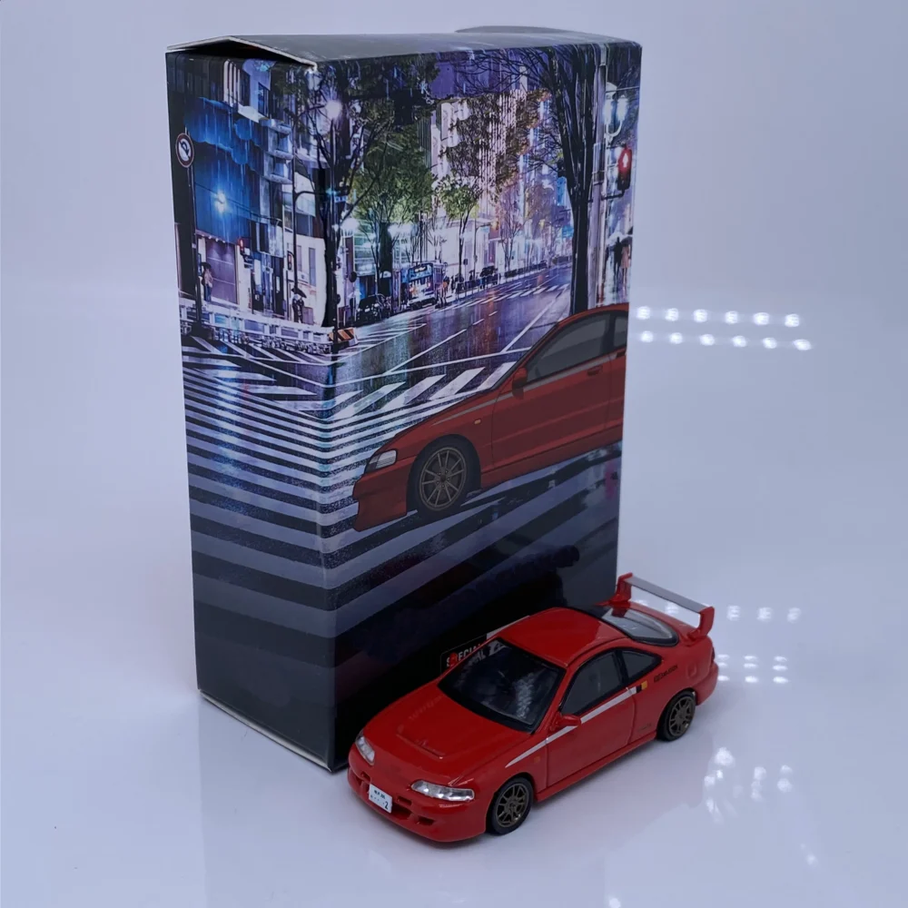 Tarmac Works 1:64 Mugen Integra TYPE R DC2 Diecast Car Model Special Edition