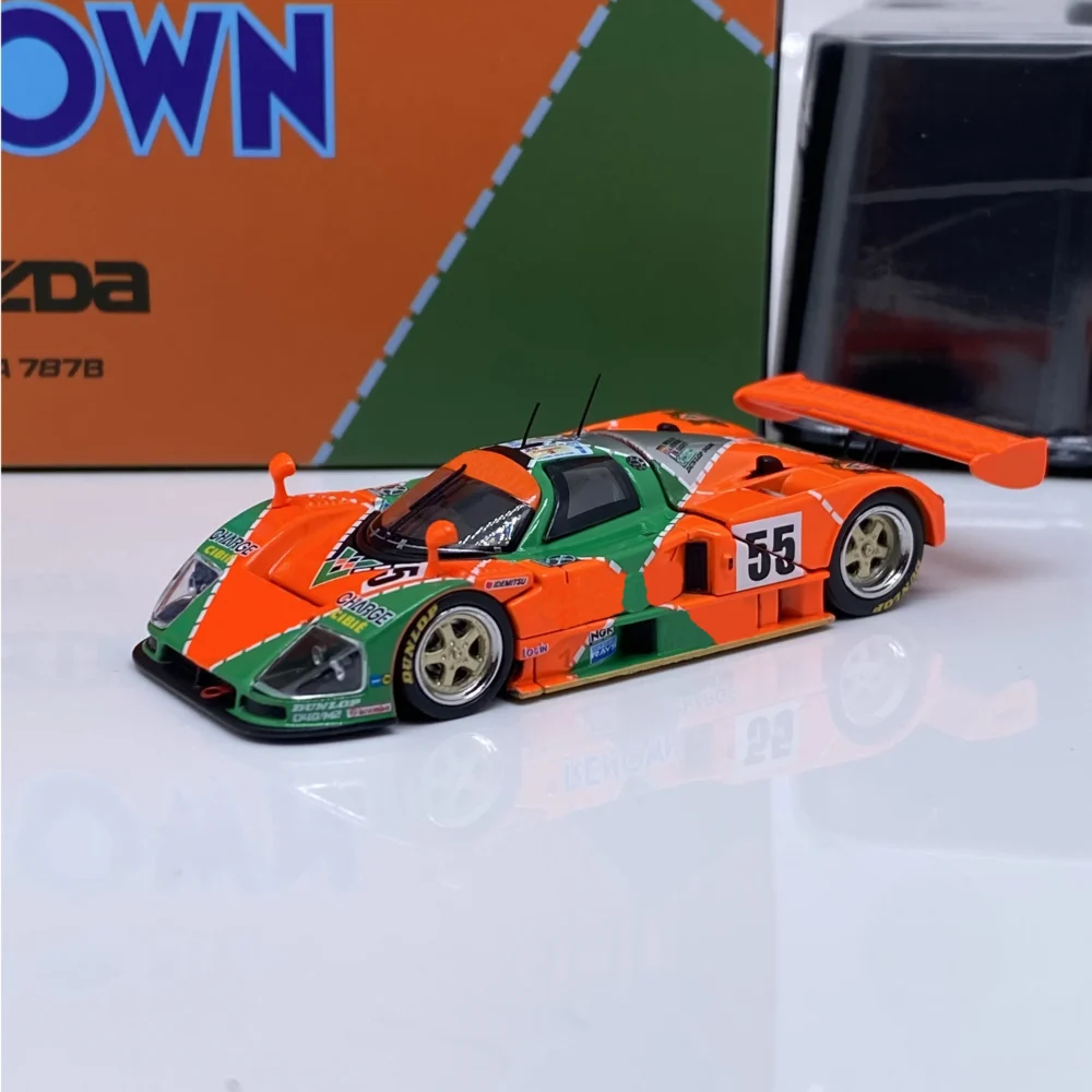 Motorhelix Mh 1:64 787b Alloy Racing Car Model Toy Ornament Gifts