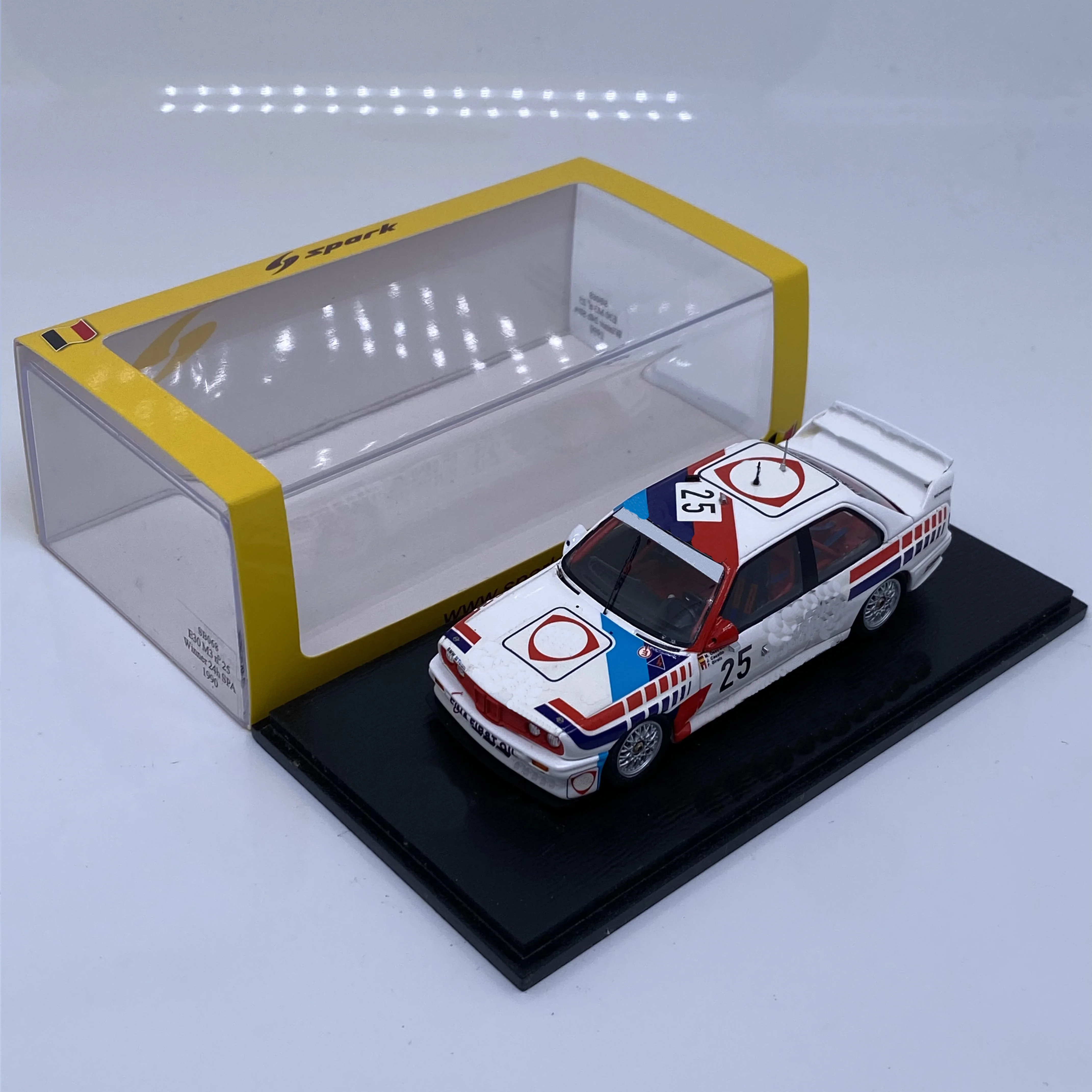 Spark 1:43 M3 E30 No25 24 Hours Spa Cecotto 1990