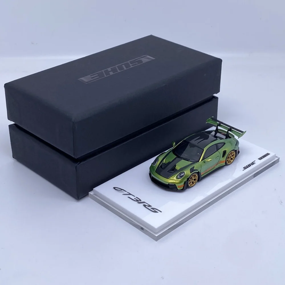 SUHE 1:64 911GT2RS Resin Car Model Collection Ornaments